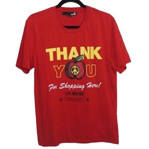Love Moschino “Thank You For Shopping” Tee (S)
